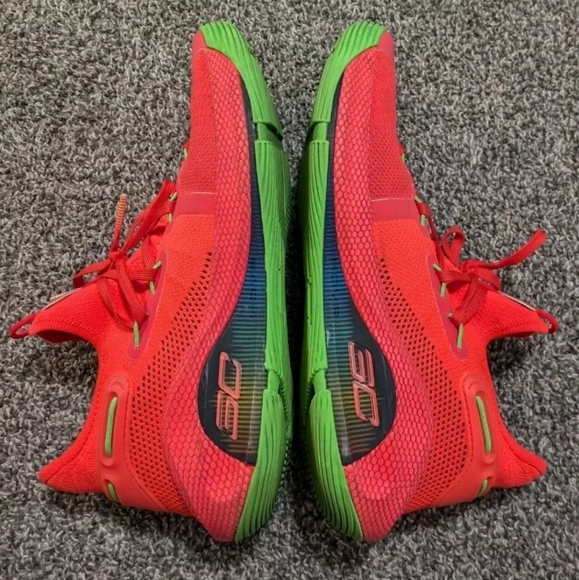 Under Armour Curry 6 Sneaker In Roaracle 3020612-607 - Picture 6 of 9